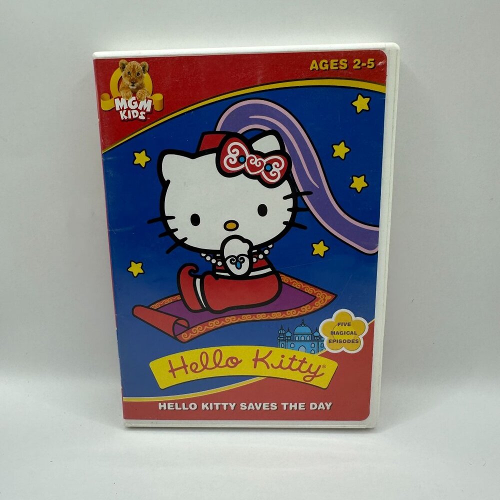 Hello Kitty Saves The Day DVD Ages 25 1987 MGM Kids Studio 55 Min Runtime